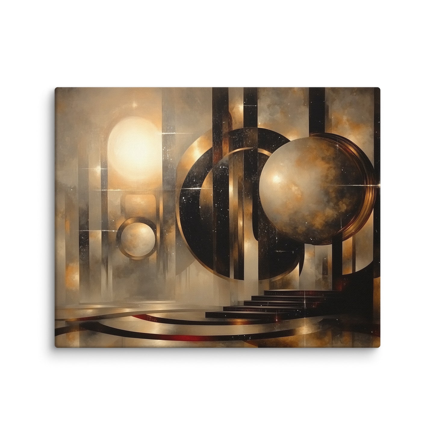 Tableau Peinture Deco Salon - Galaxie Art Deco Affiches, reproductions et œuvres graphiques Art Virtuoso M