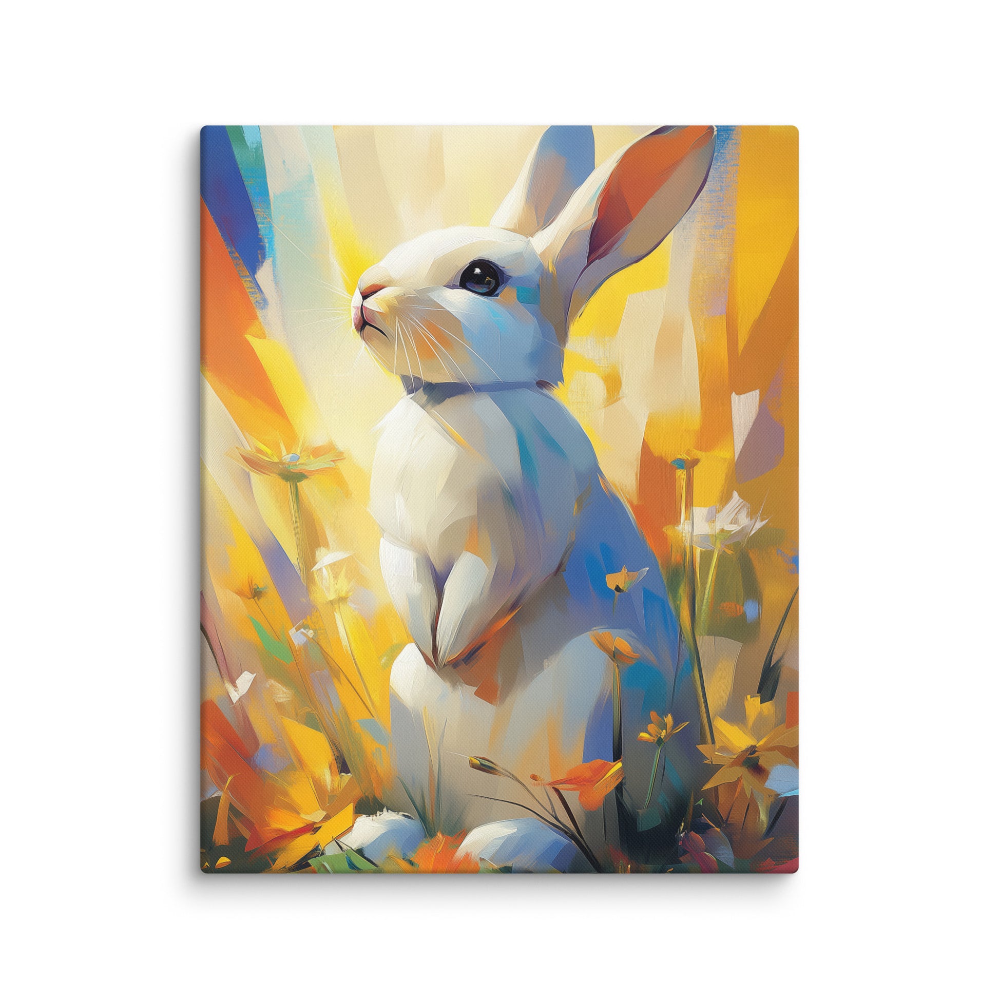 Tableau Lapin - Éveil Printanier Affiches, reproductions et œuvres graphiques Art Virtuoso M