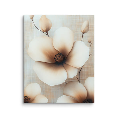 Tableau Fleur Beige - Magnolias Célestes Affiches, reproductions et œuvres graphiques Art Virtuoso M