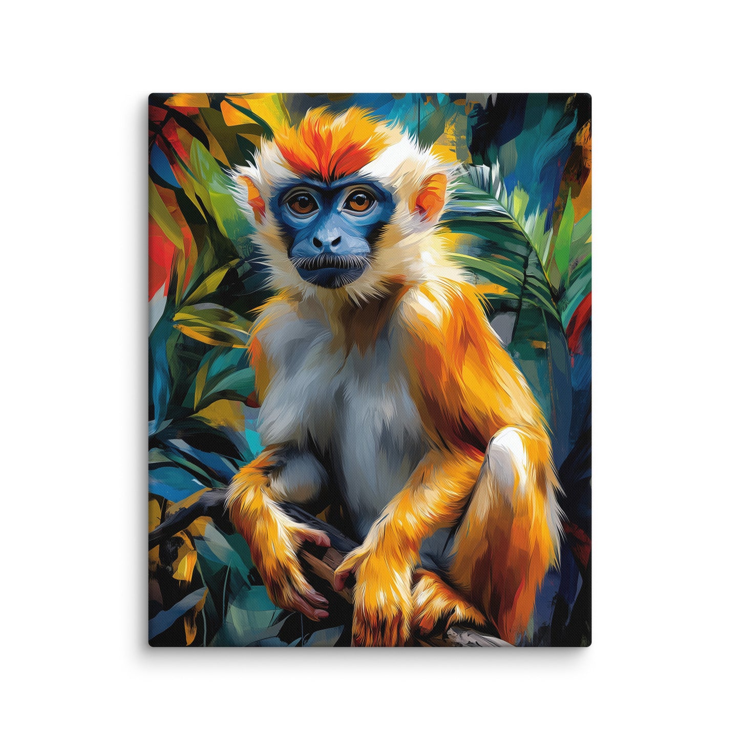 Toile Singe : Soleil de la Jungle Affiches, reproductions et œuvres graphiques Art Virtuoso M