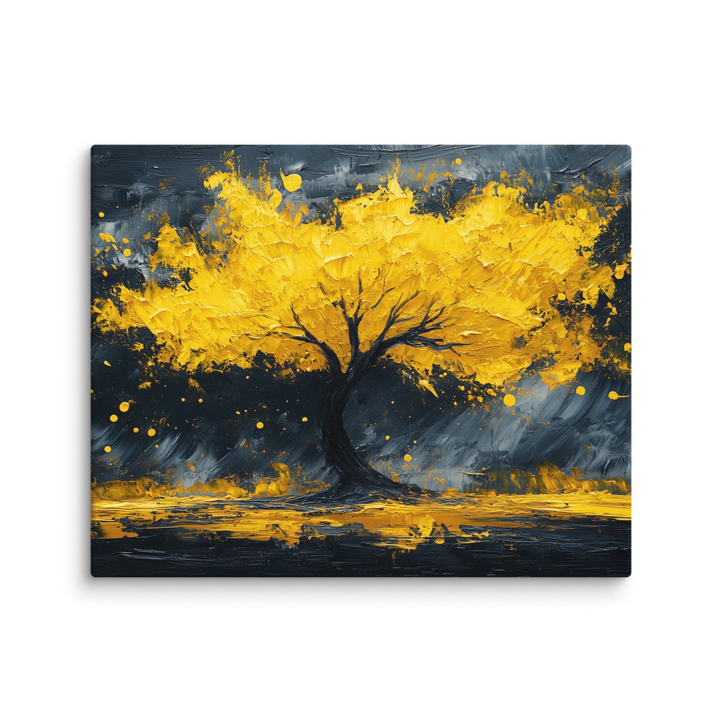 Tableau Arbre Jaune Lumineux Affiches, reproductions et œuvres graphiques Art Virtuoso M