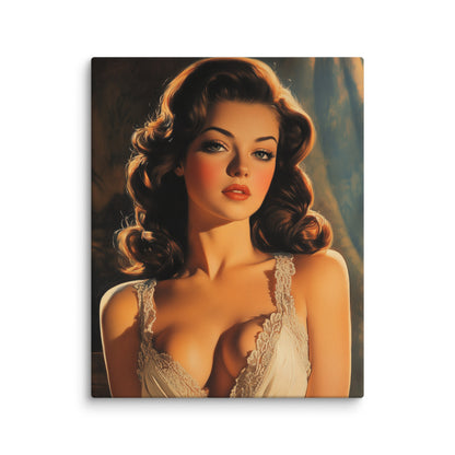 Tableau Femme Vintage : Diva Hollywoodienne Affiches, reproductions et œuvres graphiques Art Virtuoso M