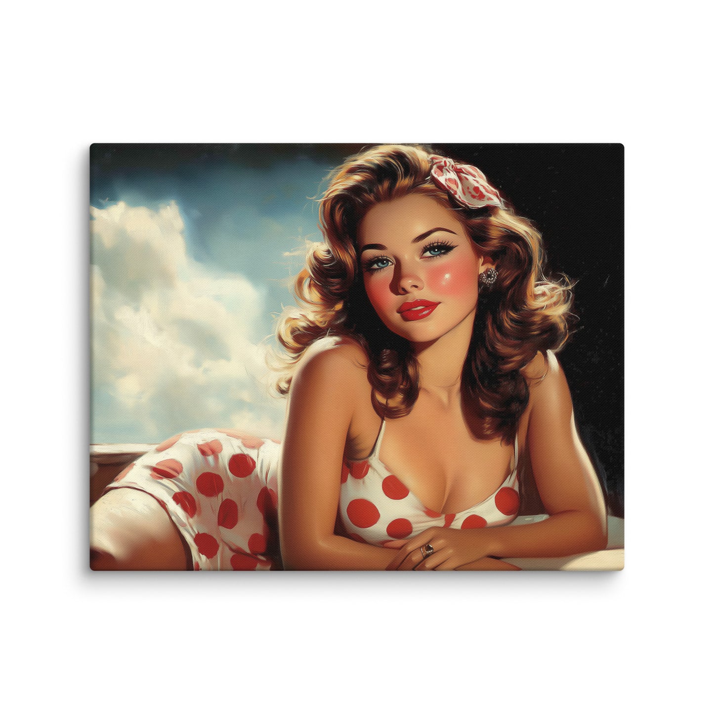 Peinture Pin Up : Glamour Rétro Affiches, reproductions et œuvres graphiques Art Virtuoso M