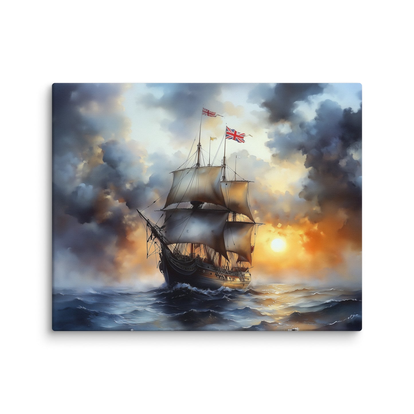 Tableau Bateau Anglais : Majesté des Mers Affiches, reproductions et œuvres graphiques Art Virtuoso M