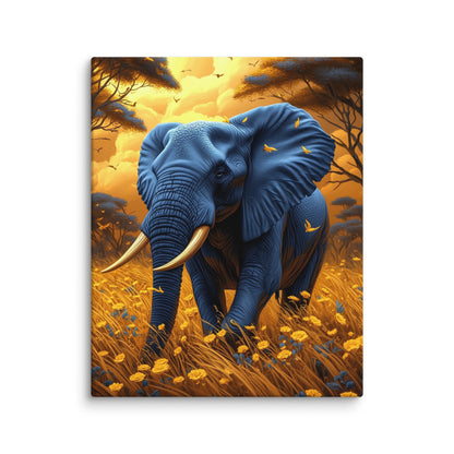 Peinture Éléphant Moderne Sauvage Affiches, reproductions et œuvres graphiques Art Virtuoso M