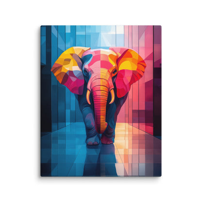 Peinture Éléphant Coloré Affiches, reproductions et œuvres graphiques Art Virtuoso M