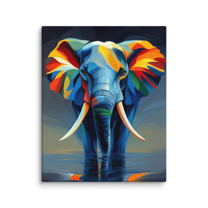 Peinture Éléphant - Couleur Chromatique Affiches, reproductions et œuvres graphiques Art Virtuoso M