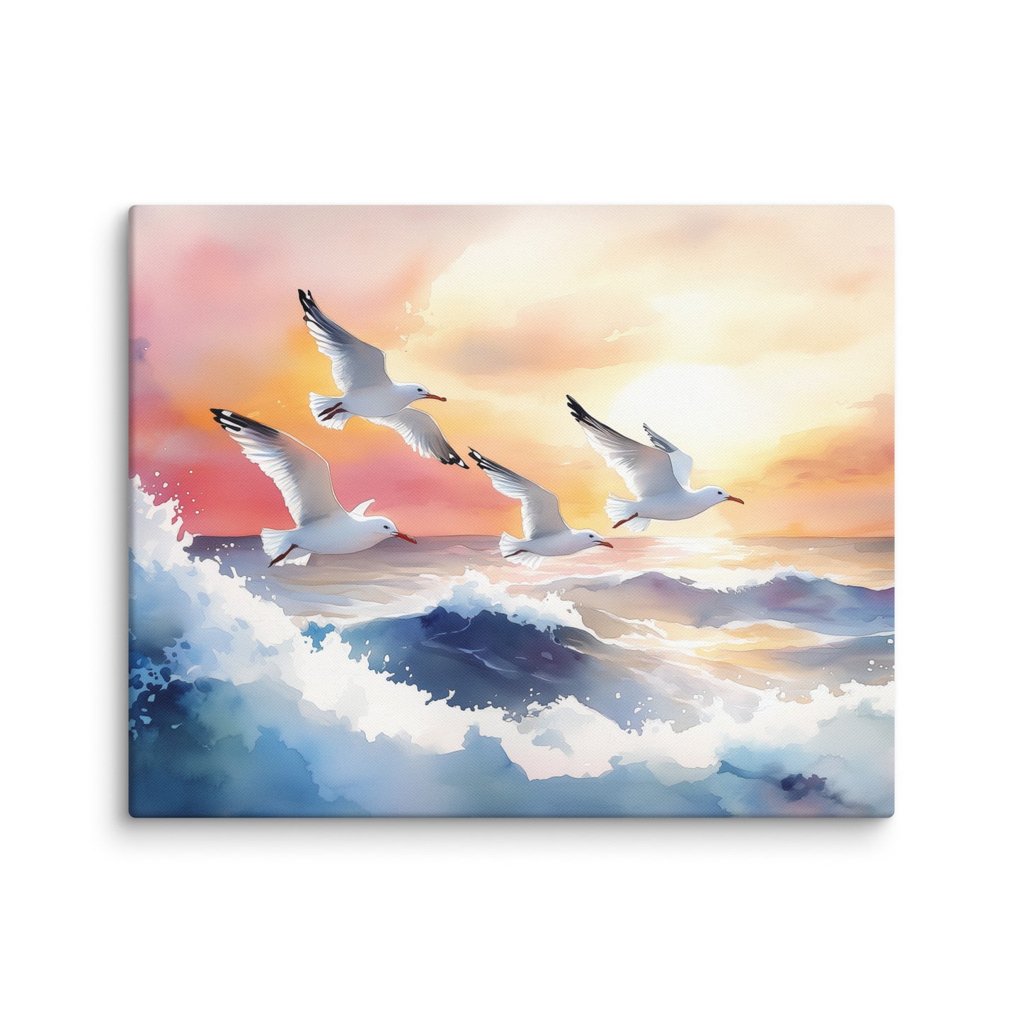 Peinture Aquarelle - Oiseaux de Mer Affiches, reproductions et œuvres graphiques Art Virtuoso M