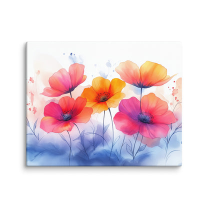 Peinture Aquarelle Fleurs – Douces Couleurs Affiches, reproductions et œuvres graphiques Art Virtuoso M