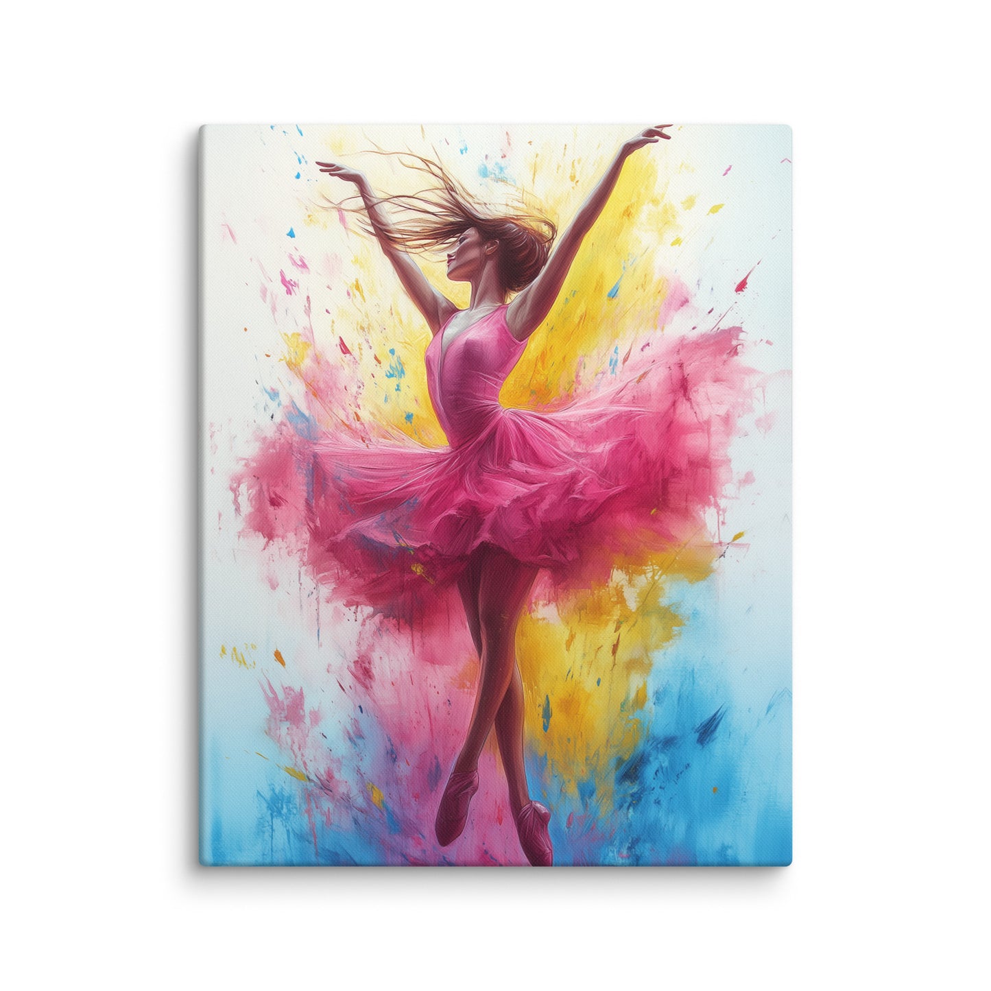 Peinture Aquarelle Danseuse – Légèreté du Mouvement Affiches, reproductions et œuvres graphiques Art Virtuoso M