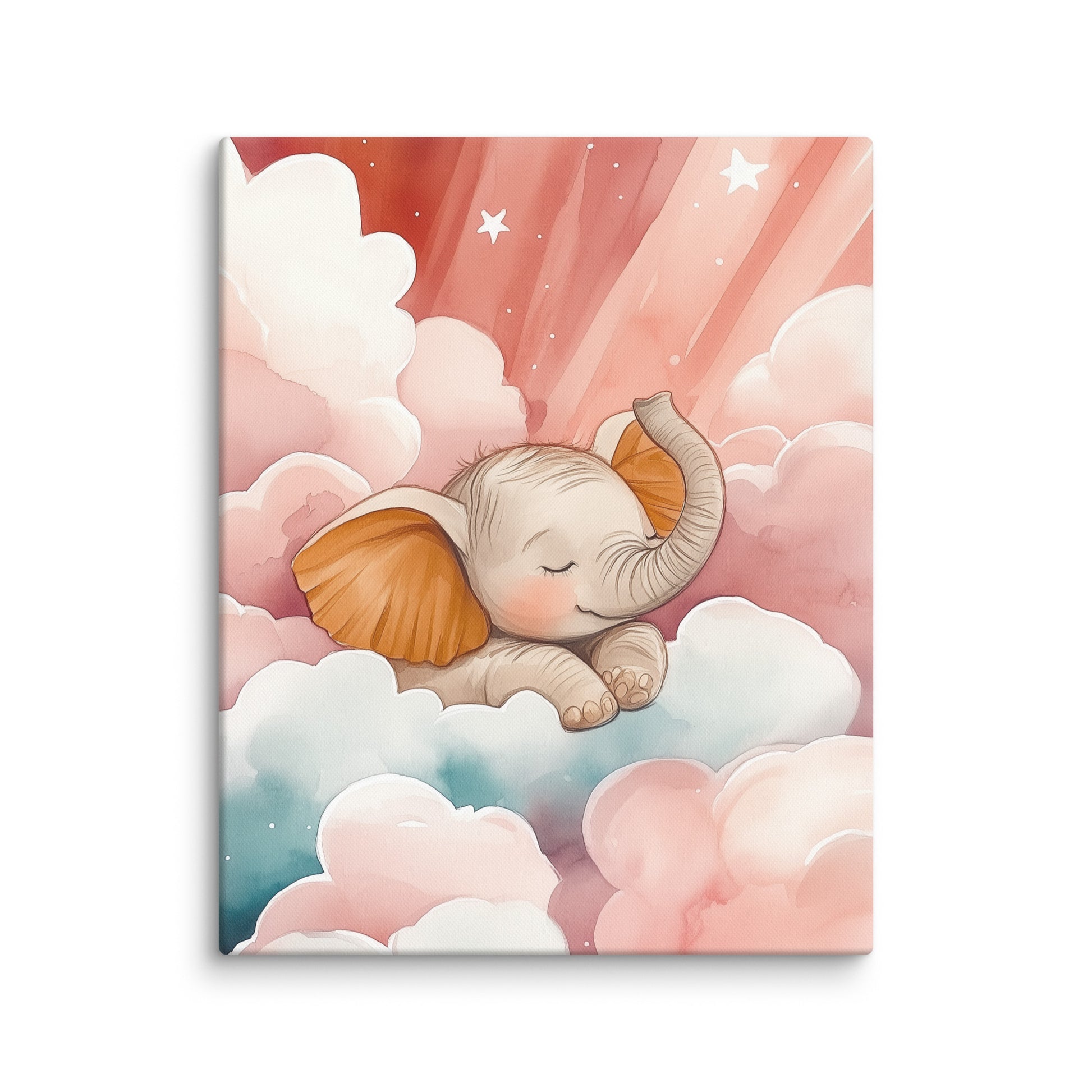 Tableau Terracotta Enfant - Douceur de l' Éléphant Affiches, reproductions et œuvres graphiques Art Virtuoso M