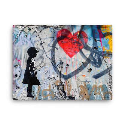 Tableau Street Art Graffiti - Banksy Style  Art Virtuoso L  