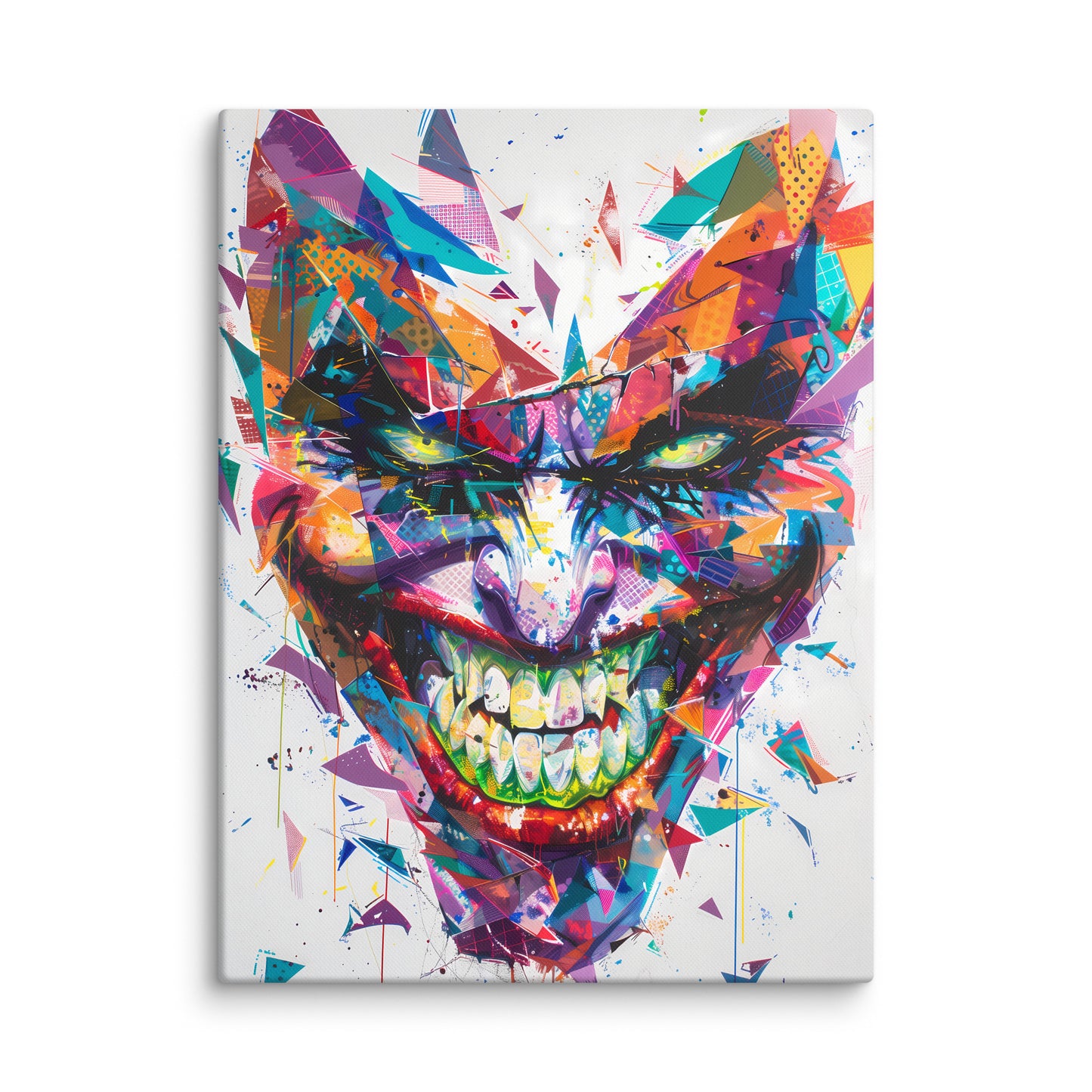 Tableau Joker Pop Art - The Killing Smile  Art Virtuoso L  