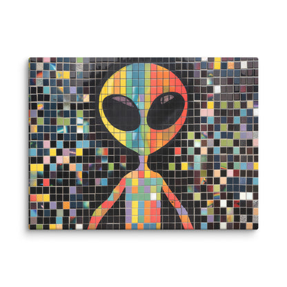 Tableau Design Street Art – Roswell Alien  Art Virtuoso L  