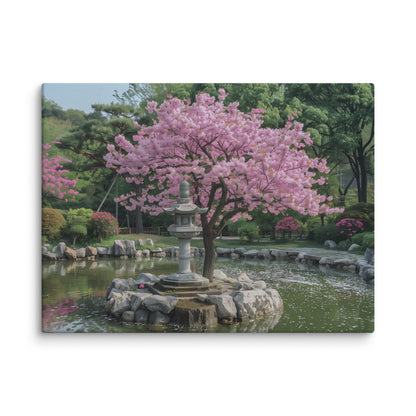 Tableau Japonais Sakura - Harmonie Florale  Art Virtuoso L