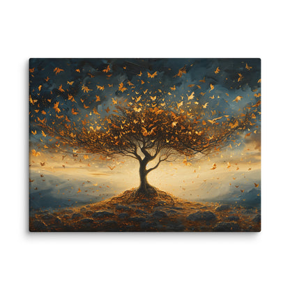 Tableau Arbre de Vie Doré  Art Virtuoso L  