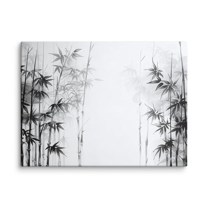 Tableau Peinture Blanc et Bambou Affiches, reproductions et œuvres graphiques Art Virtuoso L  