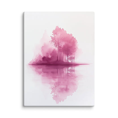 Tableau Minimaliste Rose Affiches, reproductions et œuvres graphiques Art Virtuoso L  