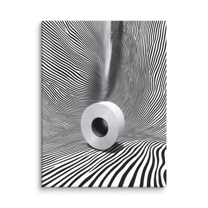 Tableau Original pour WC - Op Art Affiches, reproductions et œuvres graphiques Art Virtuoso L  