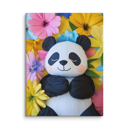 Tableau Panda Coloré pour Enfant Affiches, reproductions et œuvres graphiques Art Virtuoso L  