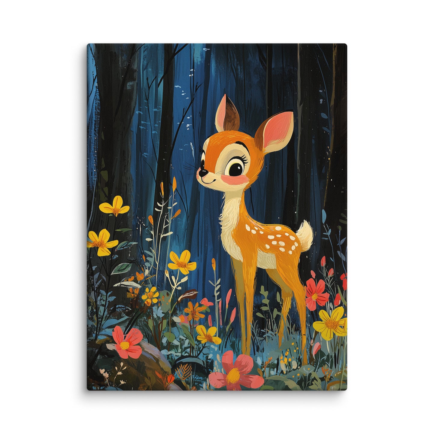 Tableau Biche Enfant