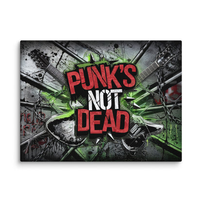 Tableau Art Punk - Graffiti Punk's Not Dead Affiches, reproductions et œuvres graphiques Art Virtuoso L  