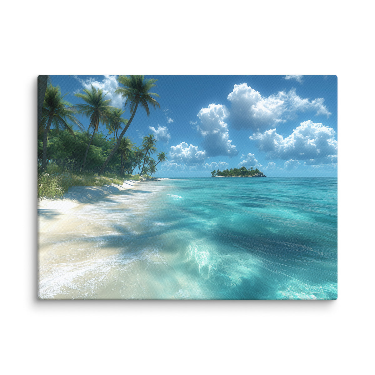 Courbe du rivage menant vers le large