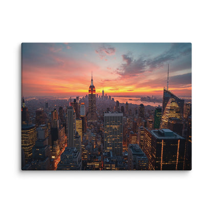 Tableau Photo New York - Manhattan Dreams Affiches, reproductions et œuvres graphiques Art Virtuoso L