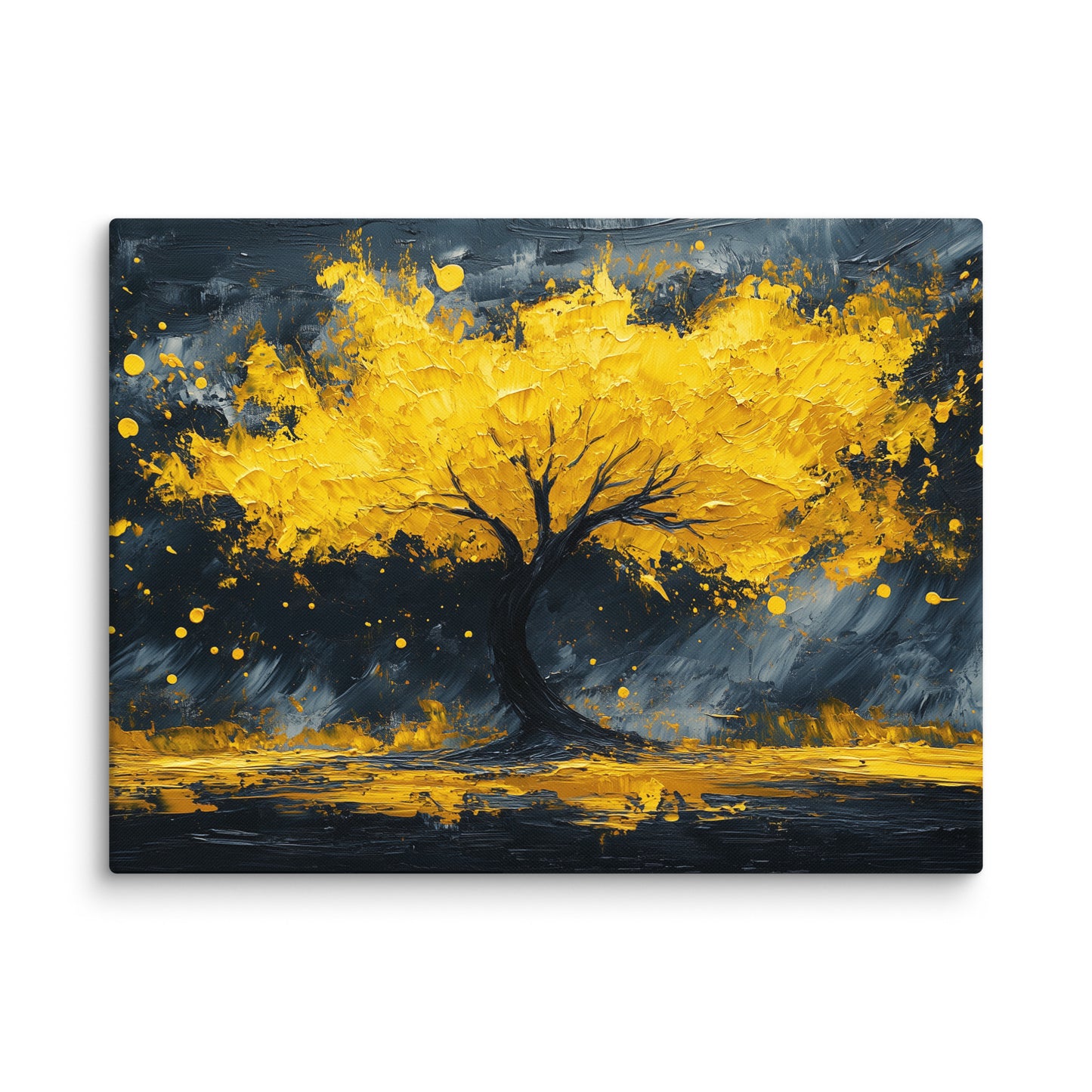 Tableau Arbre Jaune Lumineux Affiches, reproductions et œuvres graphiques Art Virtuoso L