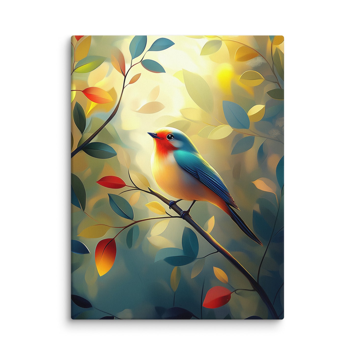 Tableau Oiseau - Peinture d'Automne Affiches, reproductions et œuvres graphiques Art Virtuoso L