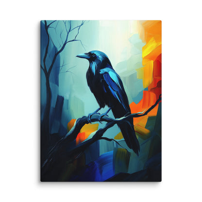 Tableau Corbeau Mystique Affiches, reproductions et œuvres graphiques Art Virtuoso L