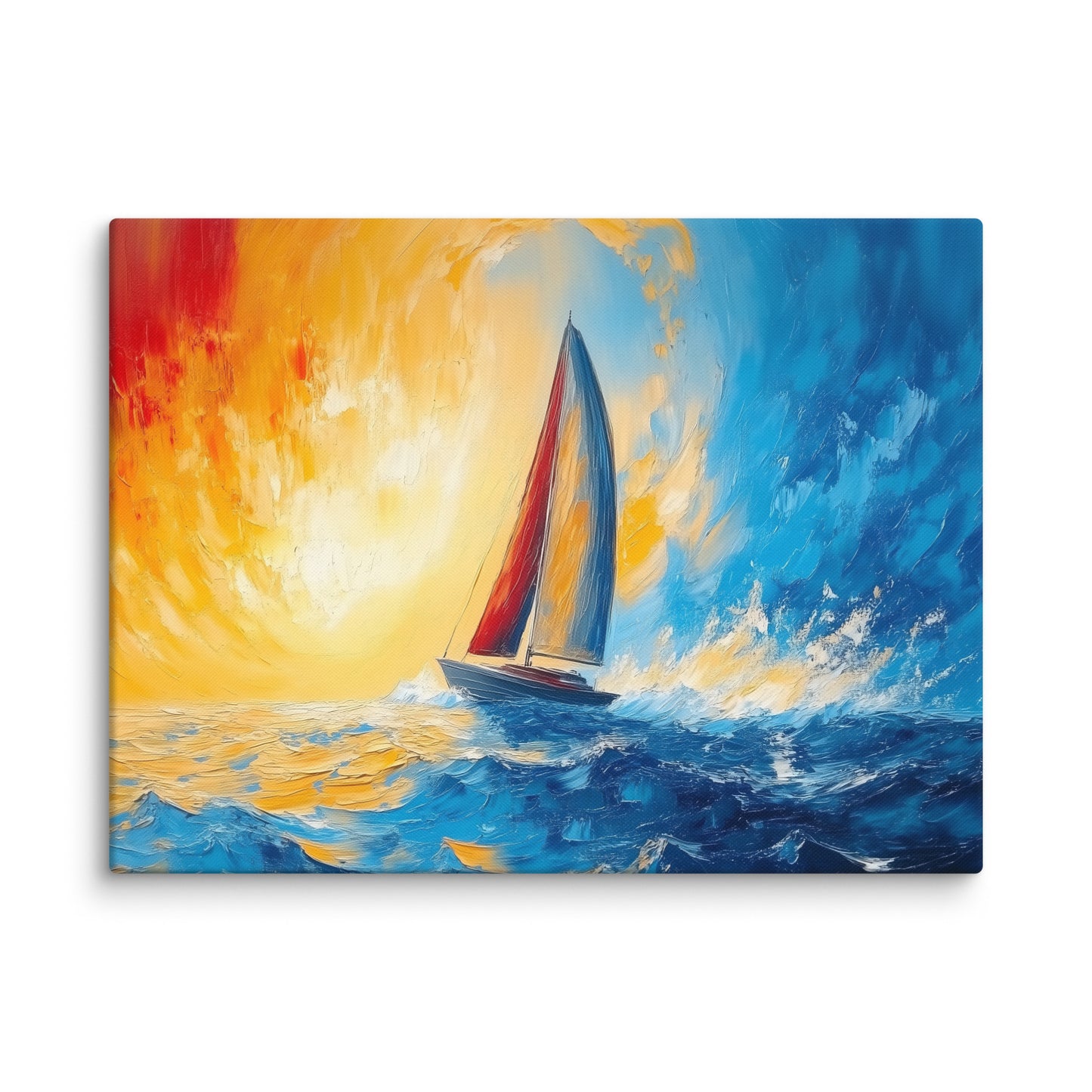 Tableau Acrylique Bateau : Aventure en Haute Mer Affiches, reproductions et œuvres graphiques Art Virtuoso L