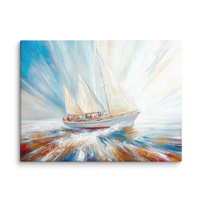 Tableau Art Bateau : Odyssée Maritime Affiches, reproductions et œuvres graphiques Art Virtuoso L