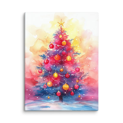 Peinture Aquarelle Noël - Magie des Fêtes Affiches, reproductions et œuvres graphiques Art Virtuoso L