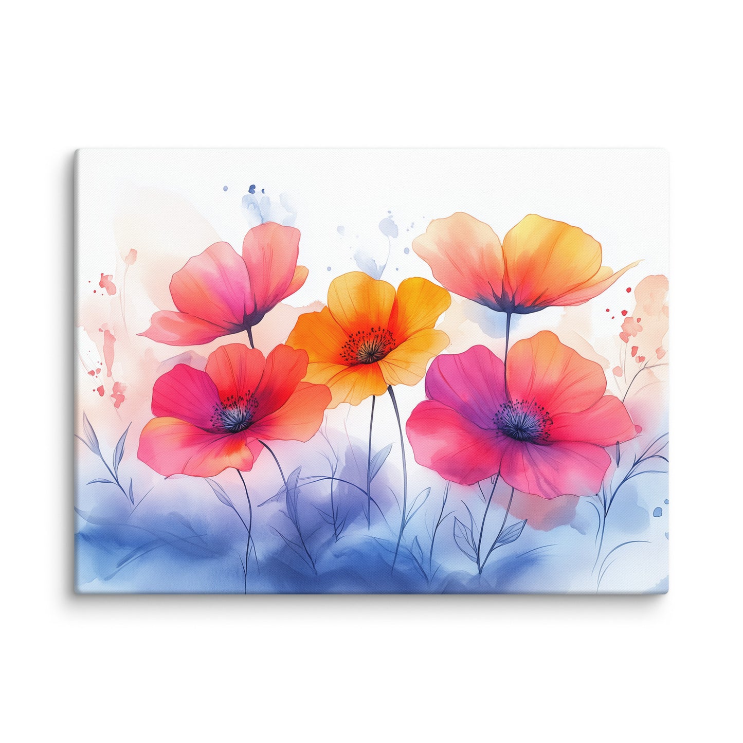 Peinture Aquarelle Fleurs – Douces Couleurs Affiches, reproductions et œuvres graphiques Art Virtuoso L