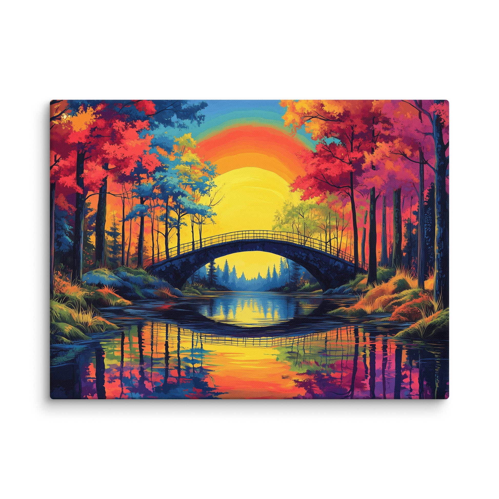 Tableau Année 70 - Vivre les Couleurs Affiches, reproductions et œuvres graphiques Art Virtuoso L