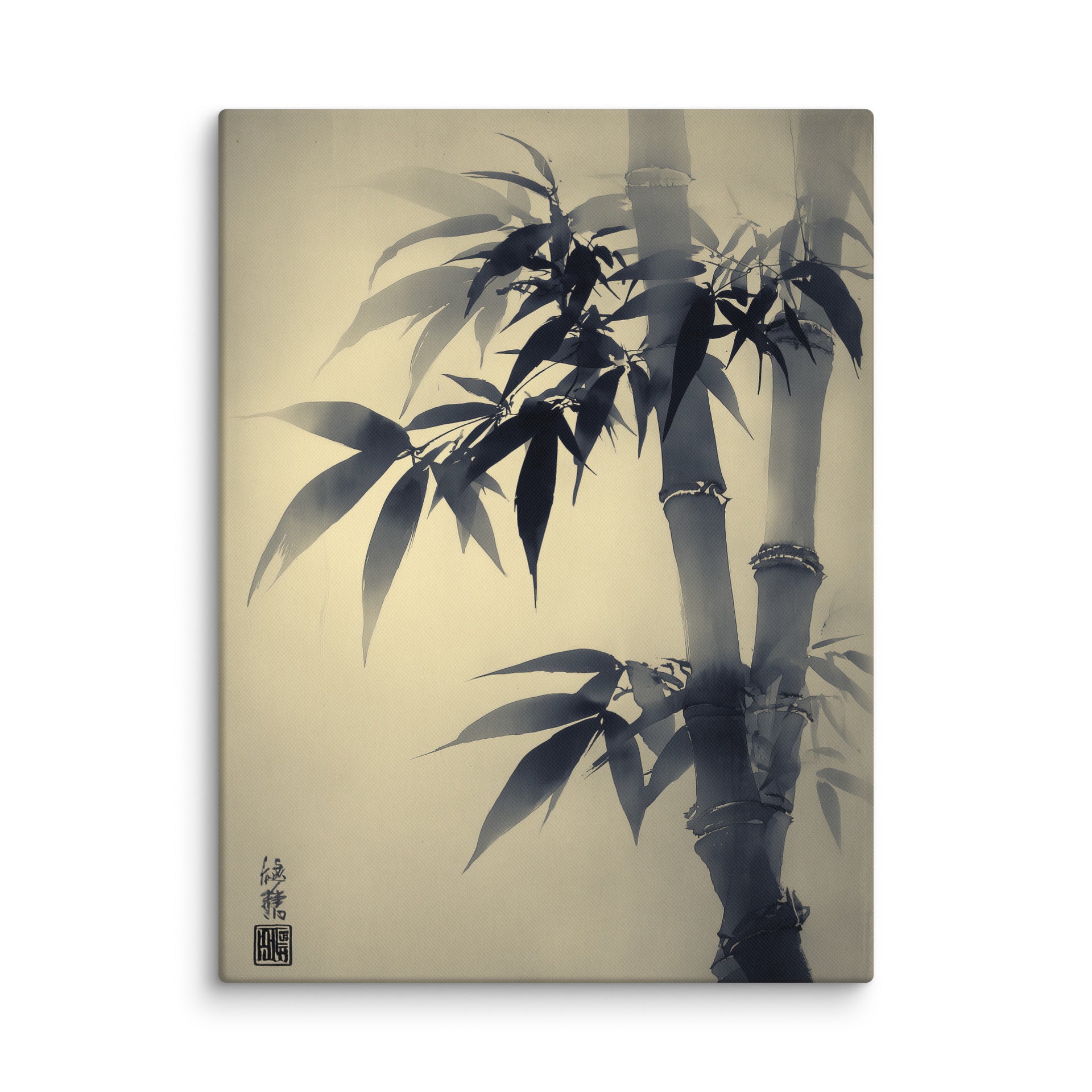 Sumi-e Bambus Japanische Kunst