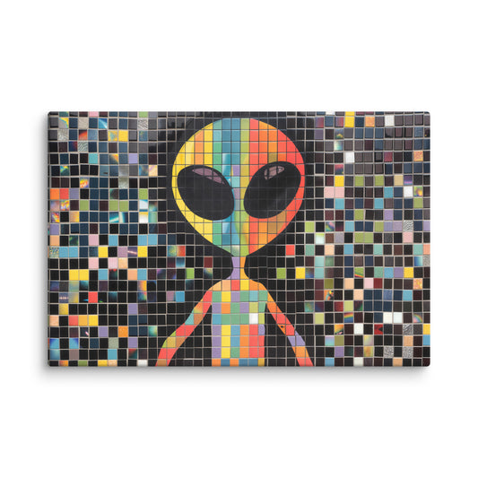 Tableau Design Street Art – Roswell Alien