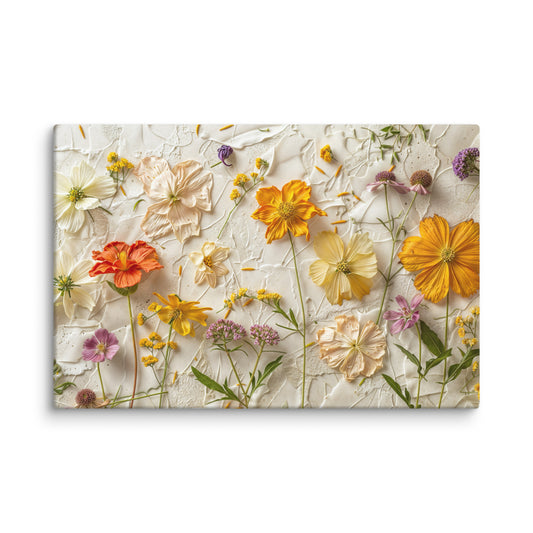 Tableau Fleurs Séchées  Art Virtuoso XL  