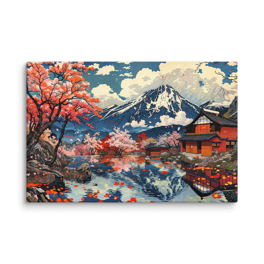 Tableau Japonais Ancien - Couleurs et Tradition