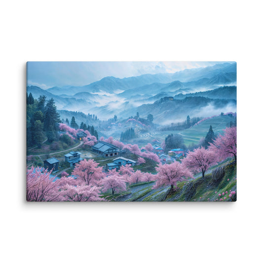 Tableau Paysage Japonais