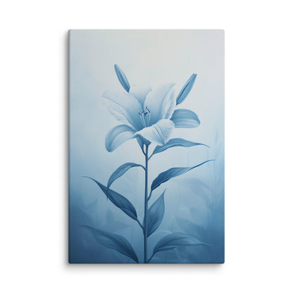 Fleur Sur Toile -  Lys Bleu  Art Virtuoso XL  