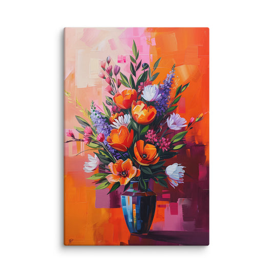 Peinture Bouquet de Fleurs Moderne