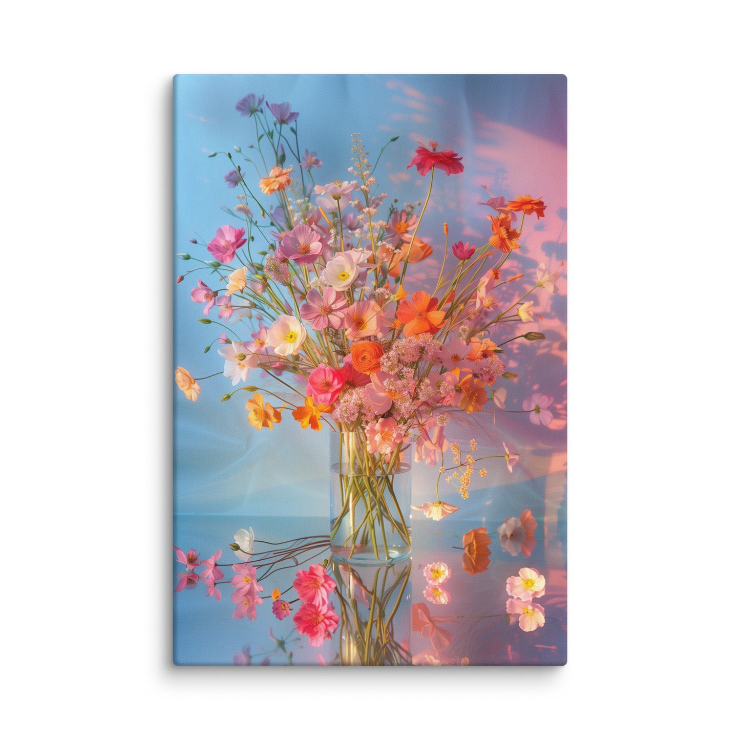 Tableau Bouquet de Fleurs dans Vase  Art Virtuoso XL  