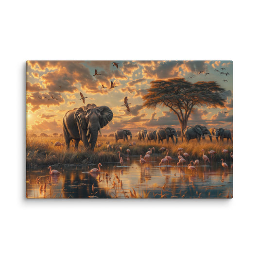 Tableau Animaux - Afrique du Sud  Art Virtuoso XL  