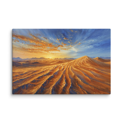 Tableau Paysage Sahara  Art Virtuoso XL  