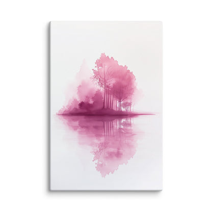 Tableau Minimaliste Rose Affiches, reproductions et œuvres graphiques Art Virtuoso XL  