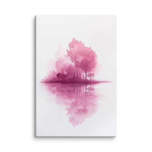 Tableau Minimaliste Rose