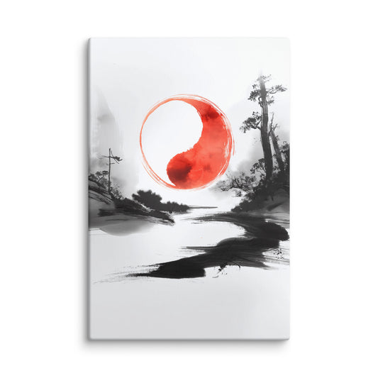 Tableau Yin Yang Affiches, reproductions et œuvres graphiques Art Virtuoso XL  