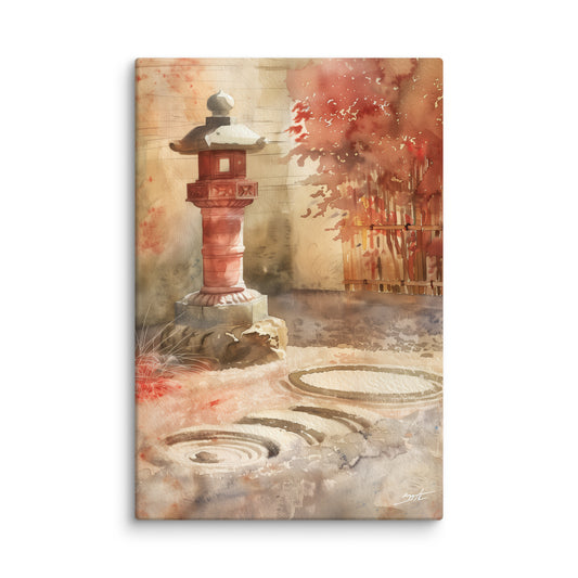 Tableau Zen - Lanterne Japonaise